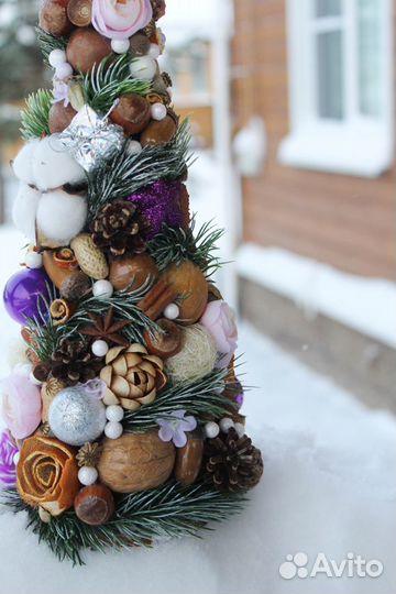 Елка новогодняя ручная работа украшение