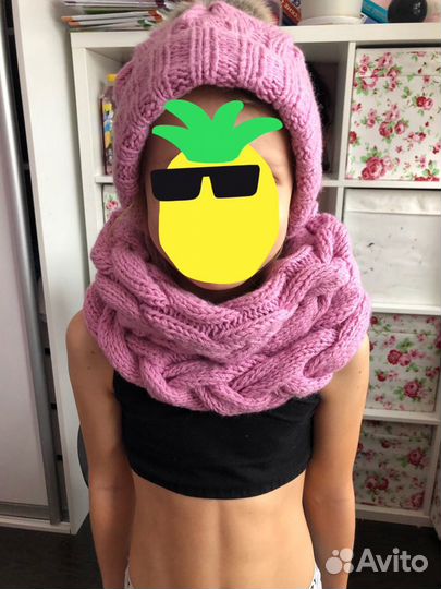 Шапка и снуд для девочки