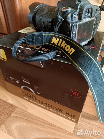 Зеркальный фотоаппарат nikon d90
