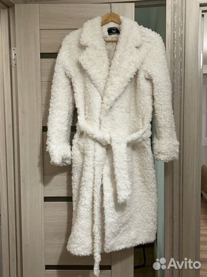 Шубка пальто барашек тедди