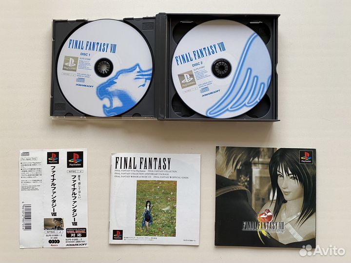 Final Fantasy viii (8) ps1 идеал коллекция