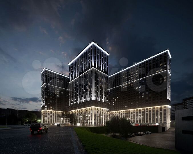 3-к. квартира, 68,8 м², 25/25 эт.