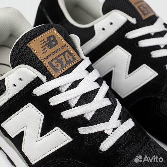 Кроссовки New Balance 574 Wmns Black / White