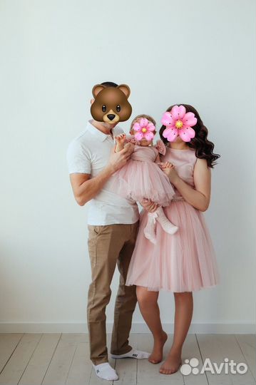 Family look Платье для мамы и дочки