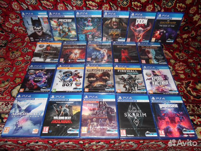 Игрушки для PS VR (PS4 & PS5)