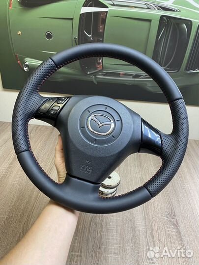 Руль Mazda 3 bk (обмен)