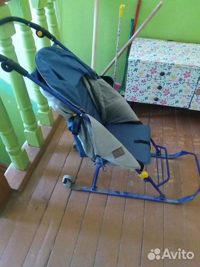 Коляска санки