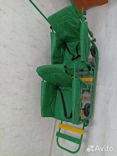 Санки коляска для двойни или погодок