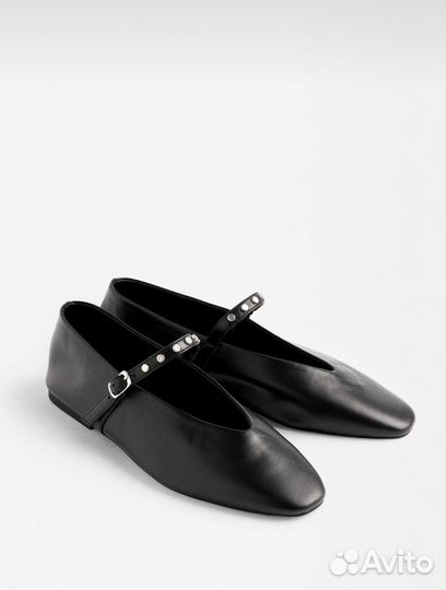 Балетки Parfois натуральная кожа