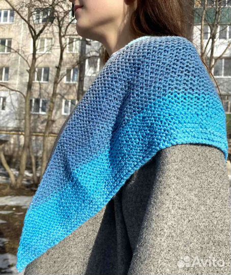 Бактус (платок) ручной работы