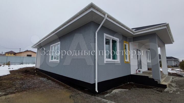 Дом 128,8 м² на участке 8 сот.