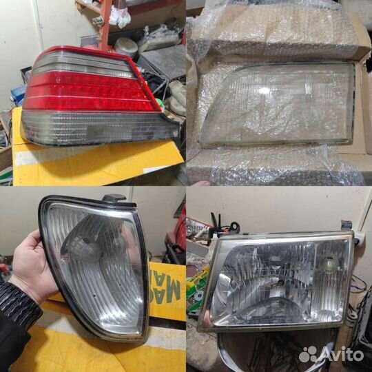 Фары Toyota land cruiser 100 и w140