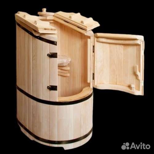 Кедровая бочка с парогенератором