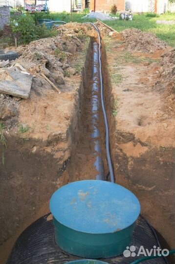 Установка септика. Рассрочка 12 мес