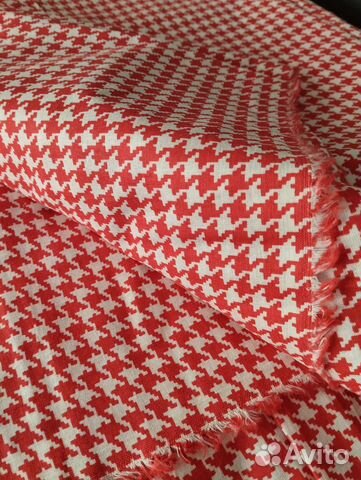 309-45-В) СССР Ткань Отрез. Хлопок. Новая 350х88