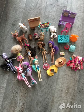 Куклы Энчантималс с питомцами