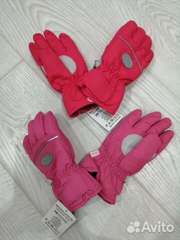 Перчатки-непромокашки новые на 6-8 лет