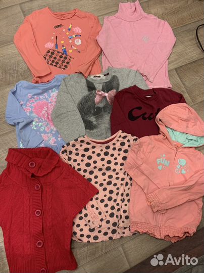 Вещи пакетом на девочку