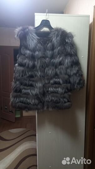 Полушубок из чернобурки