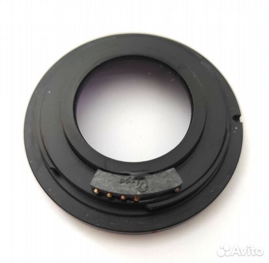 Адаптер M42 - Nikon с чипом и линзой