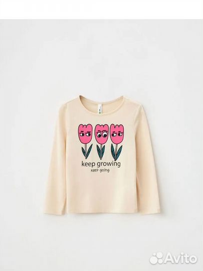 Лонгсливы для девочки sela 4 штуки