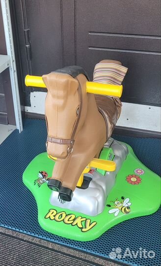 Лошадь качалка электрическая