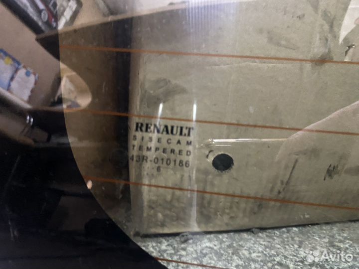 Стекло крышки багажника Renault Sandero 2