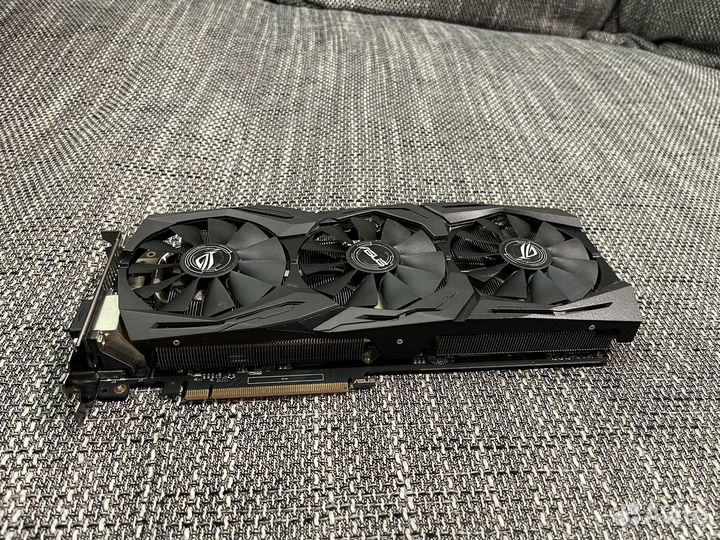 Видеокарта gtx 1060 6gb asus strix