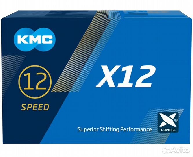 Цепь KMC X12 12 ск. 126 зв