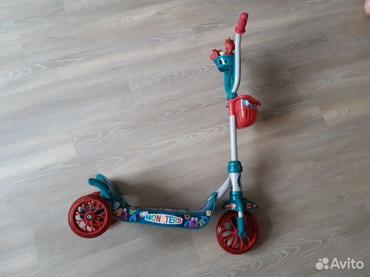 Самокат 3-х колесный детский