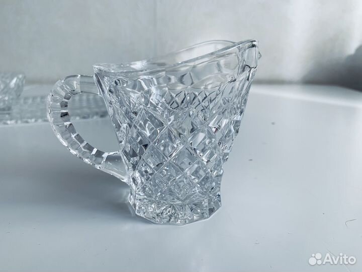 Набор хрустальный новый Bohemia