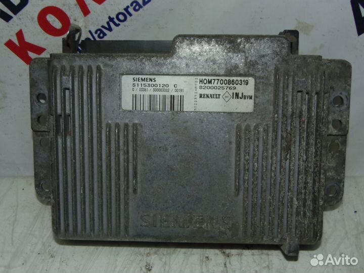 Эбу Renault Megane 1998 7700860319