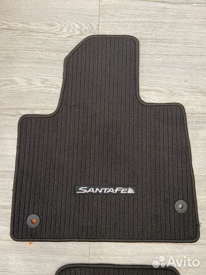 Оригинальные репсовые ковры Hyundai Santa Fe 3