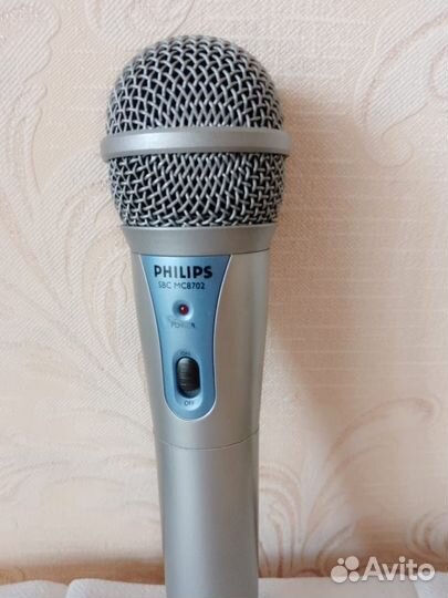 Микрофон Беспроводной микрофон Philips sbc mc8702