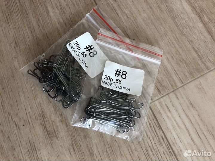 Крючки рыболовные