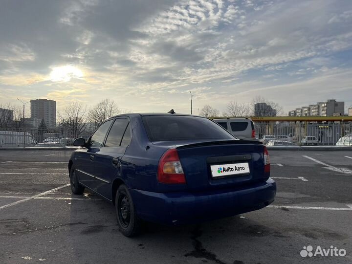 Hyundai Accent 1.5 МТ, 2007, 35 000 км