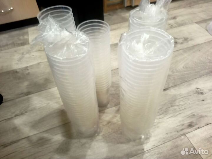 Стаканы пластиковые одноразовые Макдональдс