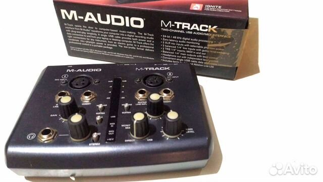 M audio M track