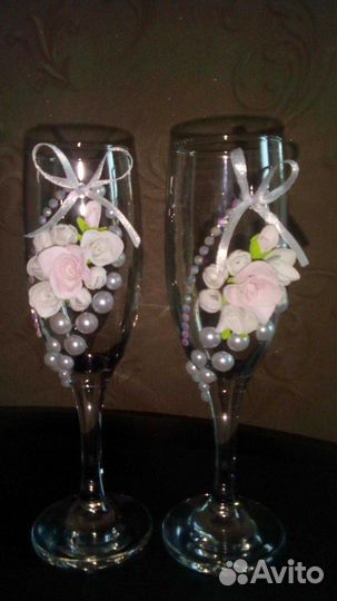 Бокалы на свадьбу