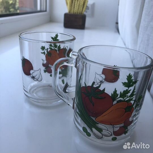 Чашки стекло