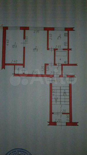 2-к. квартира, 41,1 м², 1/3 эт.