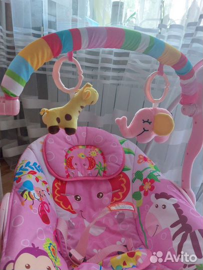 Музыкальная детская качеля