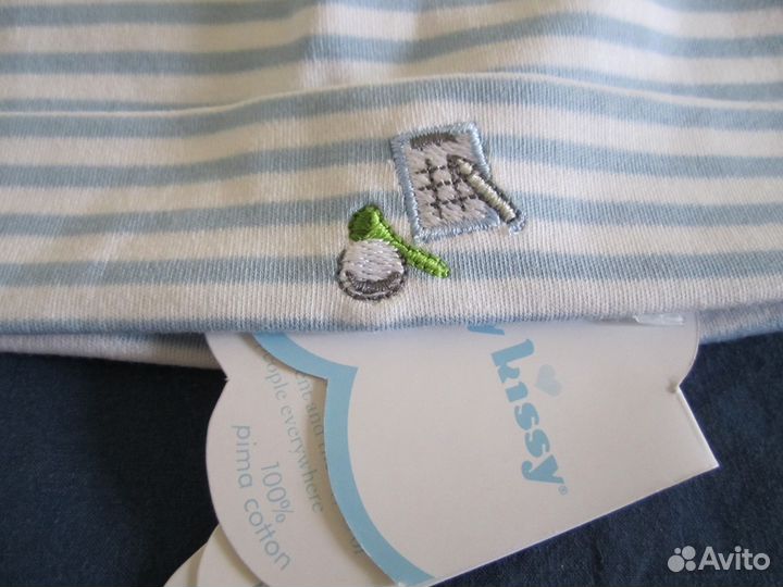 Kissy Kissy-шапочка для мальчика из сша.Хлопок