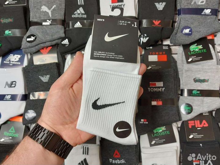 Носки Nike Adidas Puma Reebok