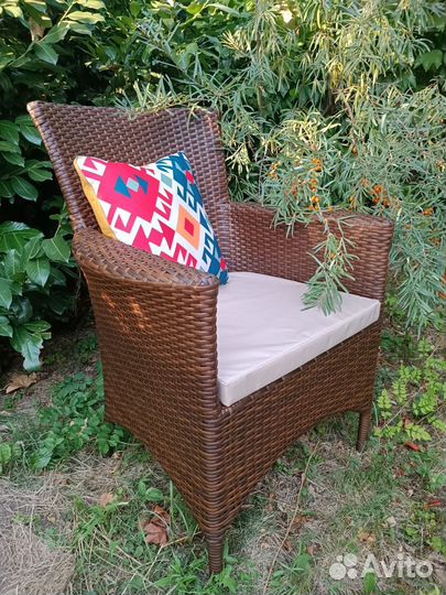 Кресло из ротанга Кипр XL