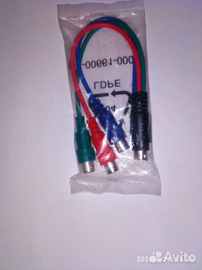 Переходник S-Video - 3xRCA