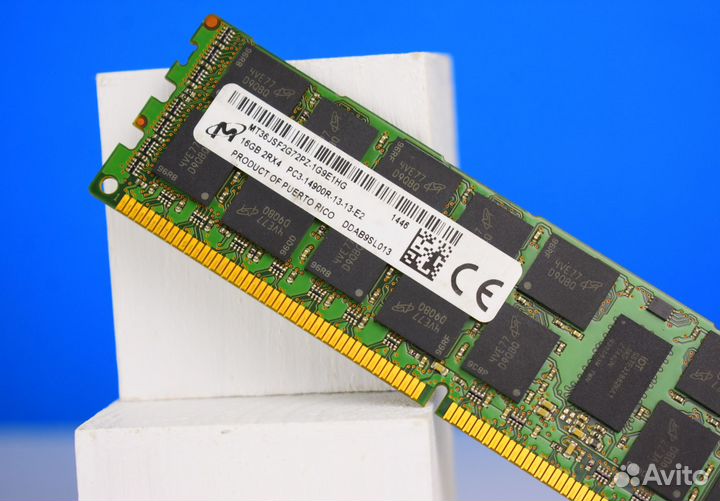 16GB DDR3 ECC REG micron 1866