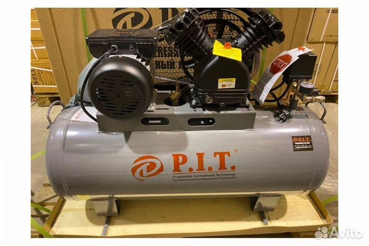 Воздушный компрессор P.I.T. PAC 016002-3,3/100