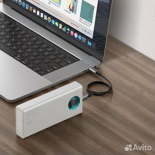 Внешний аккумулятор 30000 mAh 65W Baseus Amblight