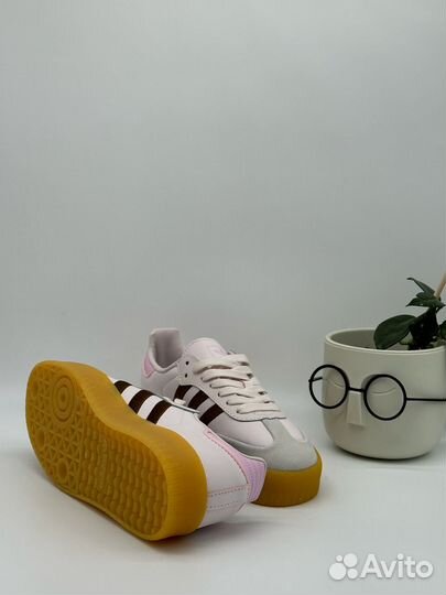 Adidas Samba x Kith x Clarks Pink Red Gum